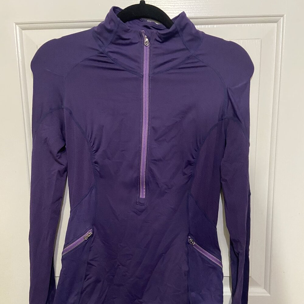 Purple Lululemon Quarter Zip